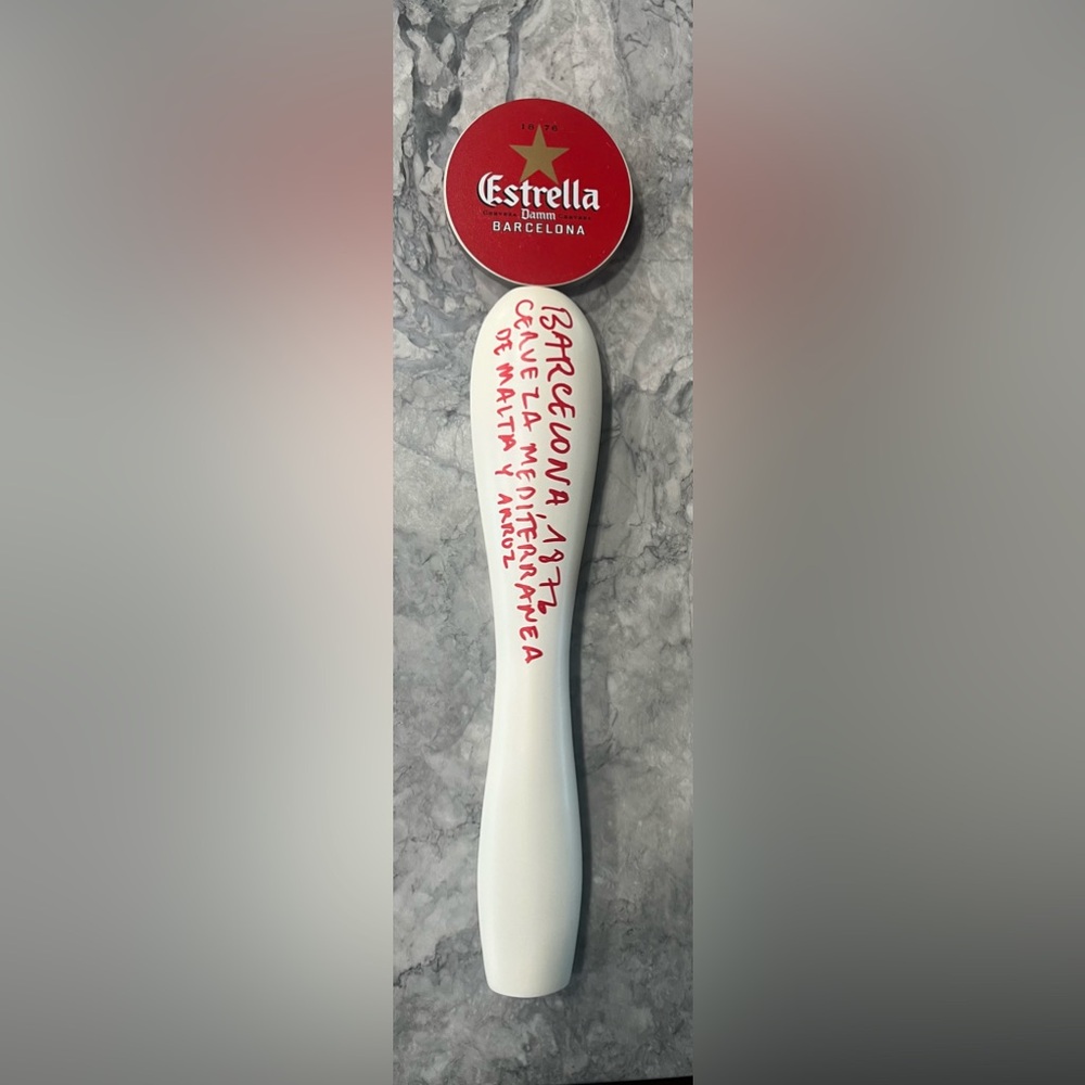 Estrella Damn Tap Handle
New